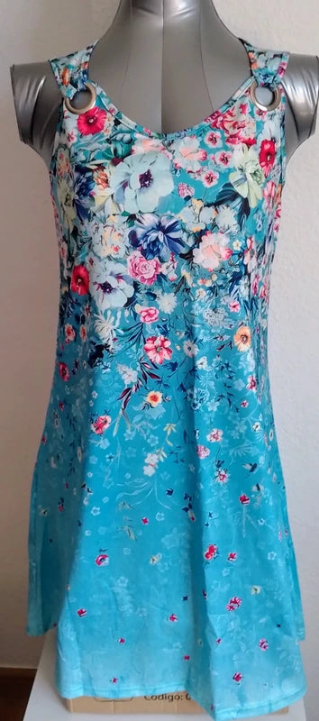 Ensemble 3 robes d'été imprimé floral femme taille M ESPALIC
