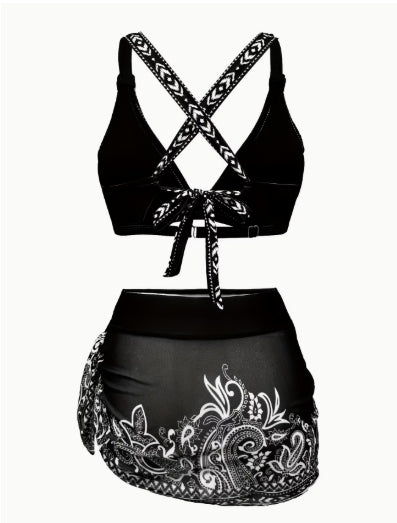 Ensemble maillot de bain 3 pièces femme taille M ESPALIC