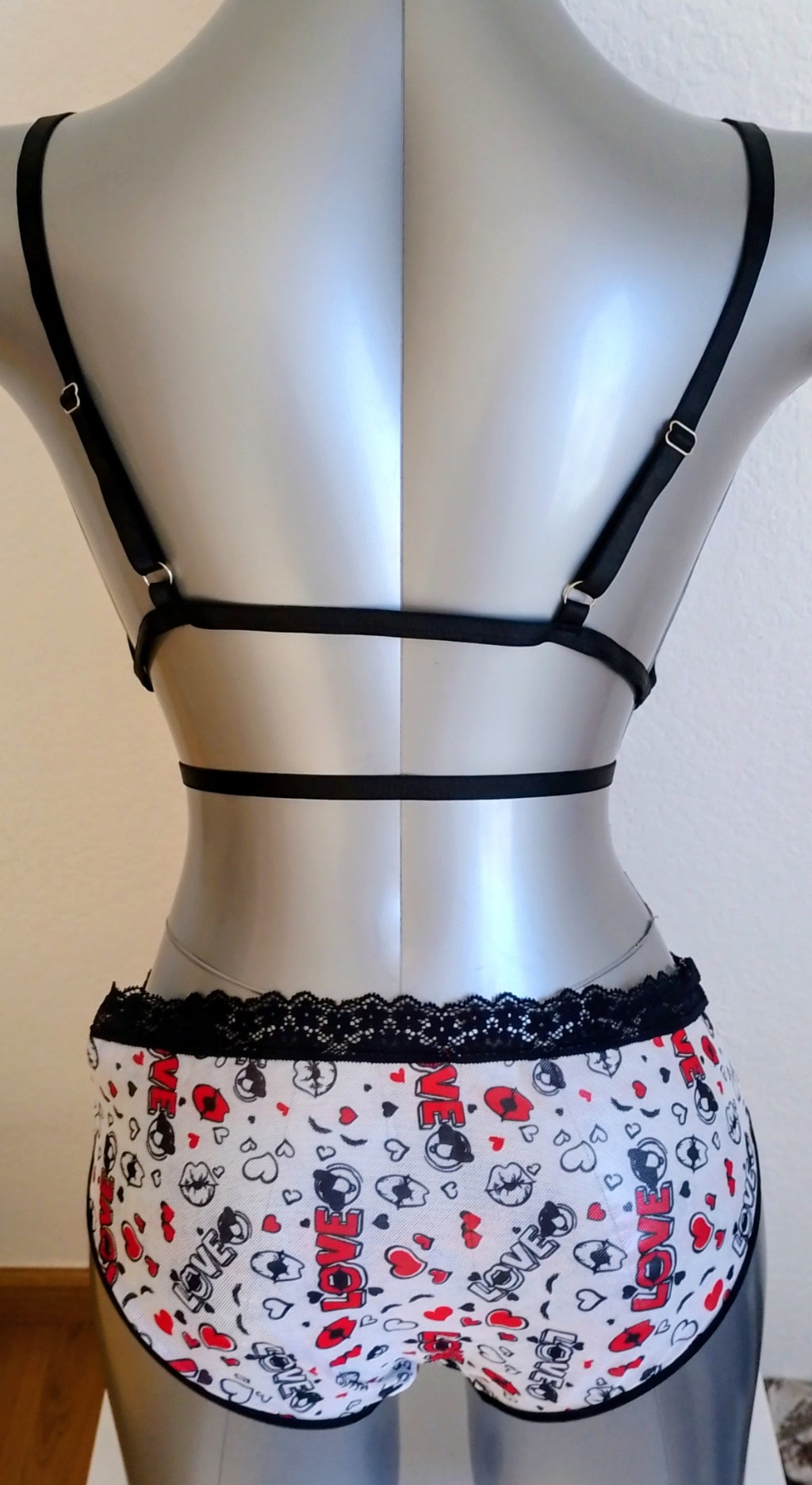 Ensemble lingerie blanche femme taille XL ESPALIC