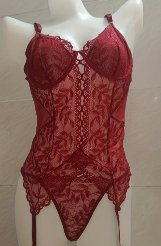 Lingerie sexy en dentelle. T. L