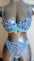 Ensemble lingerie bleu femme taille XL ESPALIC