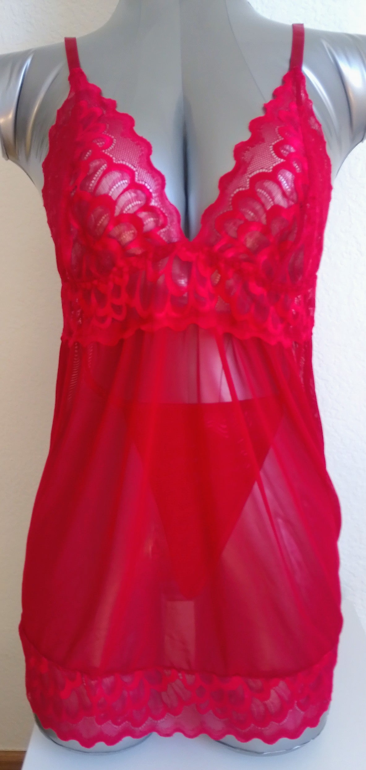 Ensemble nuisette et string femme taille XL ESPALIC
