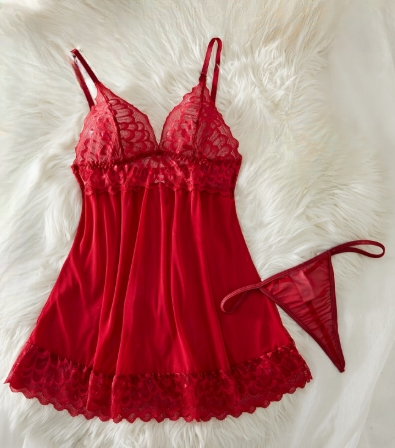 Ensemble nuisette et string femme taille XL ESPALIC