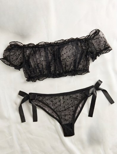 Ensemble de Lingerie Sexy. T. L