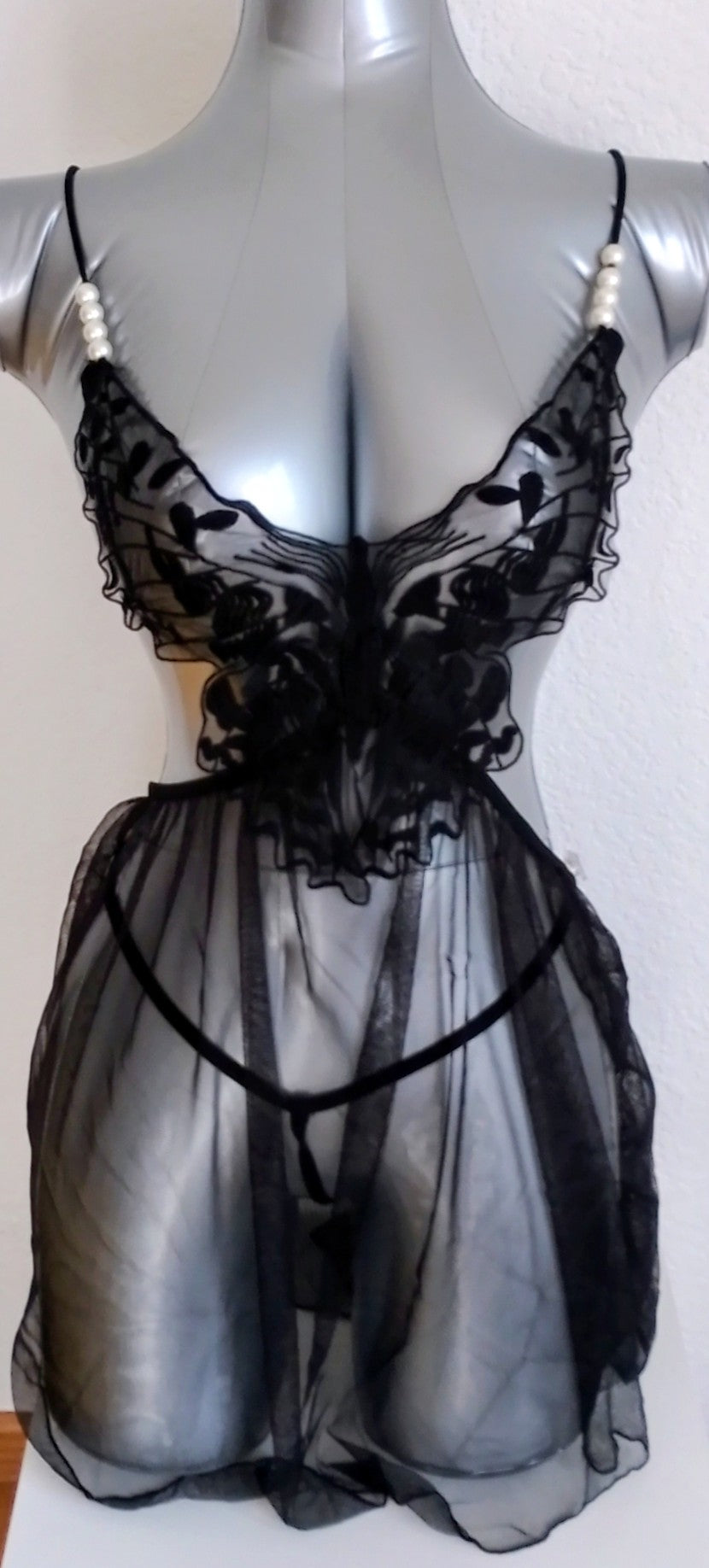 Ensemble nuisette et string sexy femme taille L ESPALIC