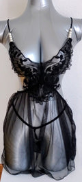 Ensemble nuisette et string sexy femme taille L ESPALIC