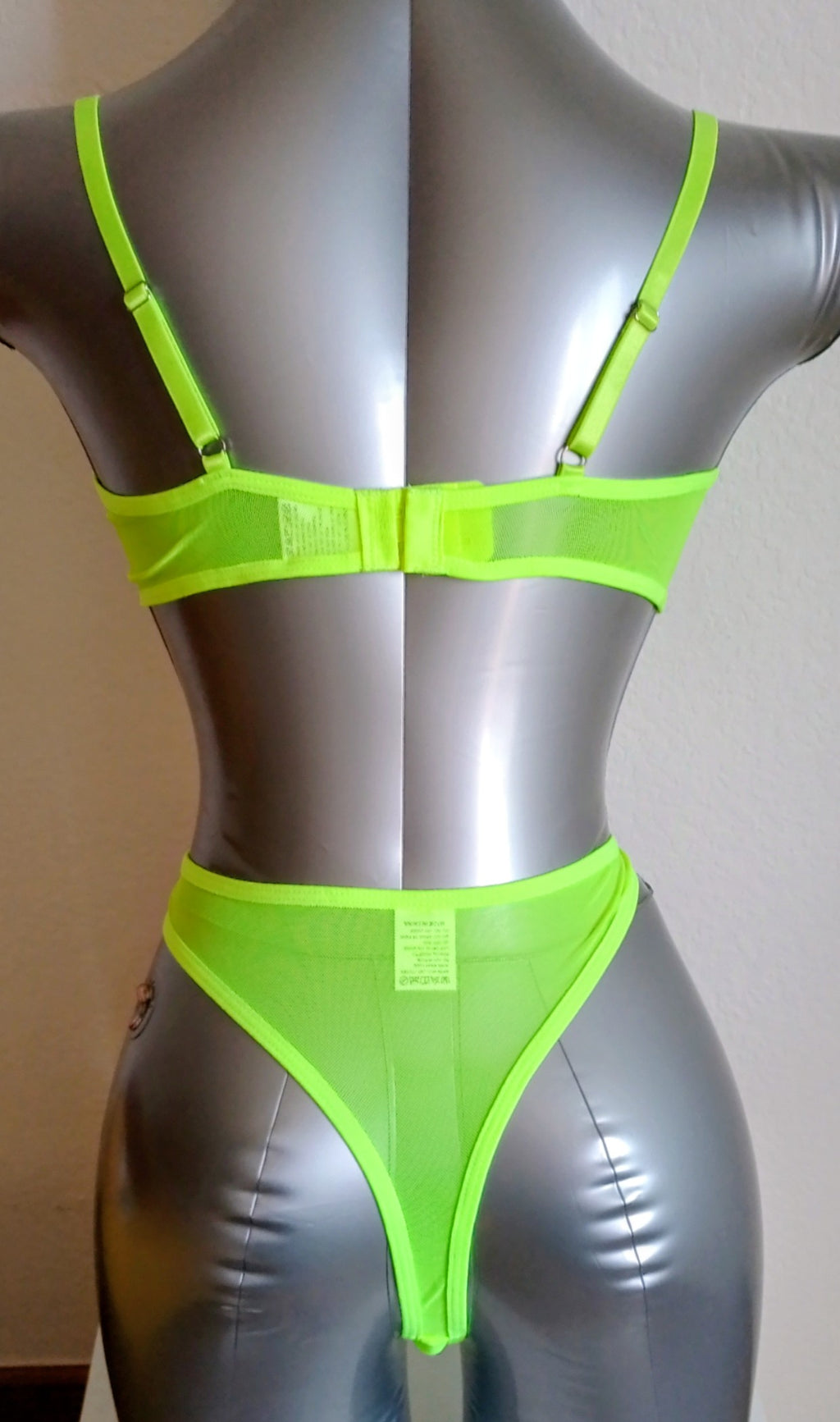 Ensemble Lingerie Brodé 2 Pièces — Taille XL