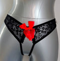 Ensemble 3 strings sexy femme tailles S M L ESPALIC