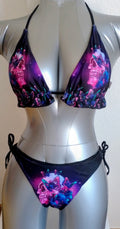 Bikini imprimé papillon tête de mort femme taille M ESPALIC