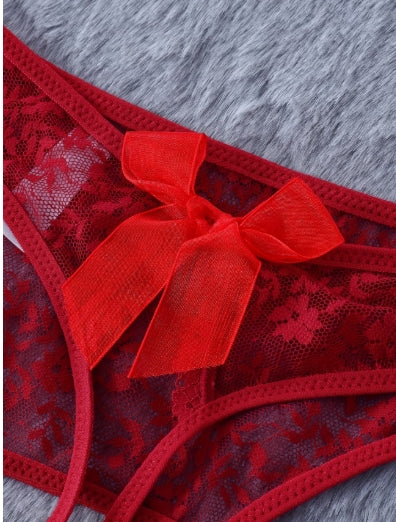 Ensemble 3 strings sexy femme tailles S M L ESPALIC