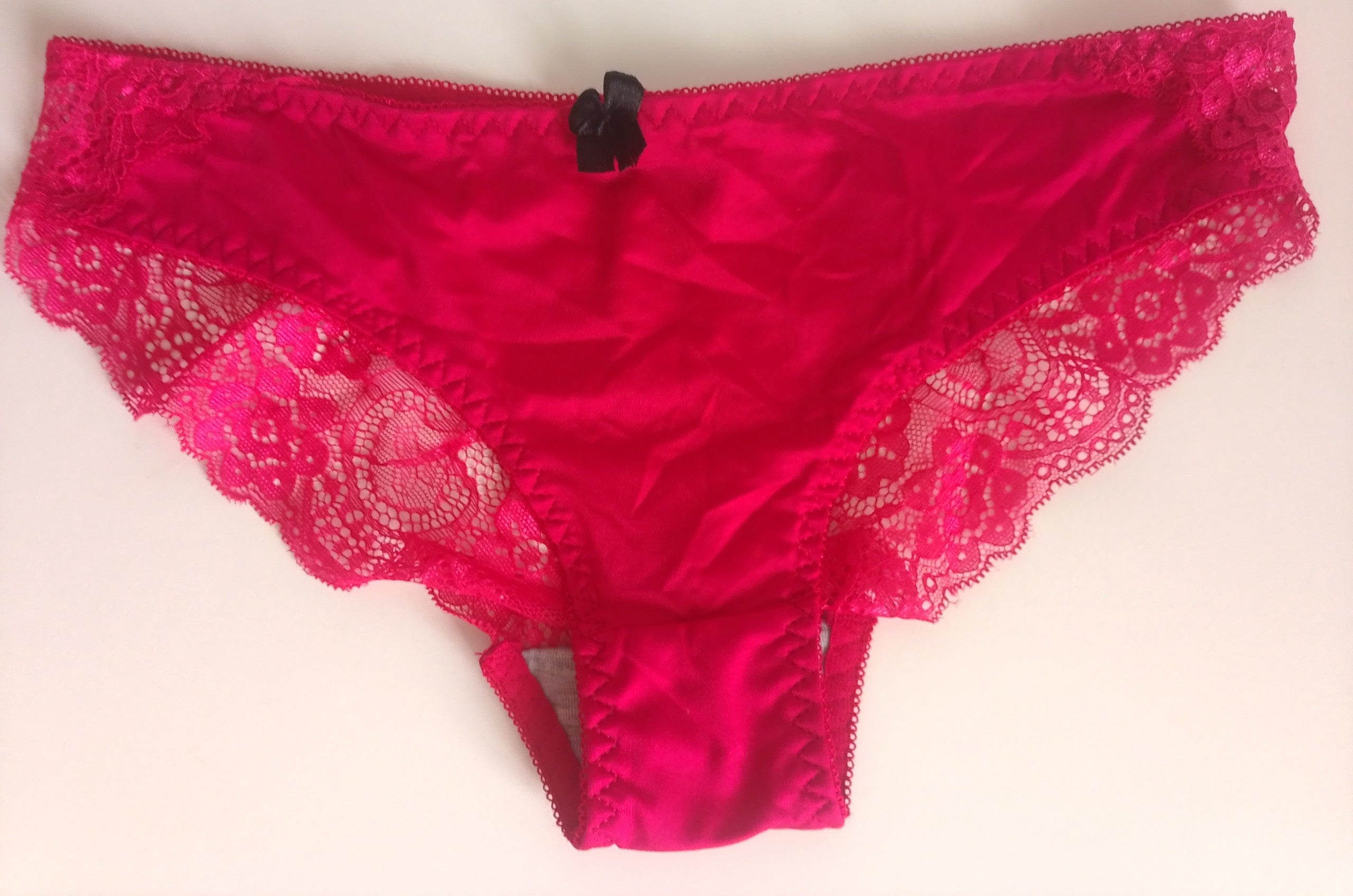 Ensemble lingerie bordeaux soutien-gorge et culotte femme taille XL ESPALIC