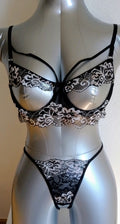 Ensemble lingerie en dentelle fine 2 pièces - Sous-vêtements femme premium - ESPALIC