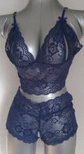 Ensemble lingerie semi-transparente pour femme - Sous-vêtements féminins élégants - ESPALIC