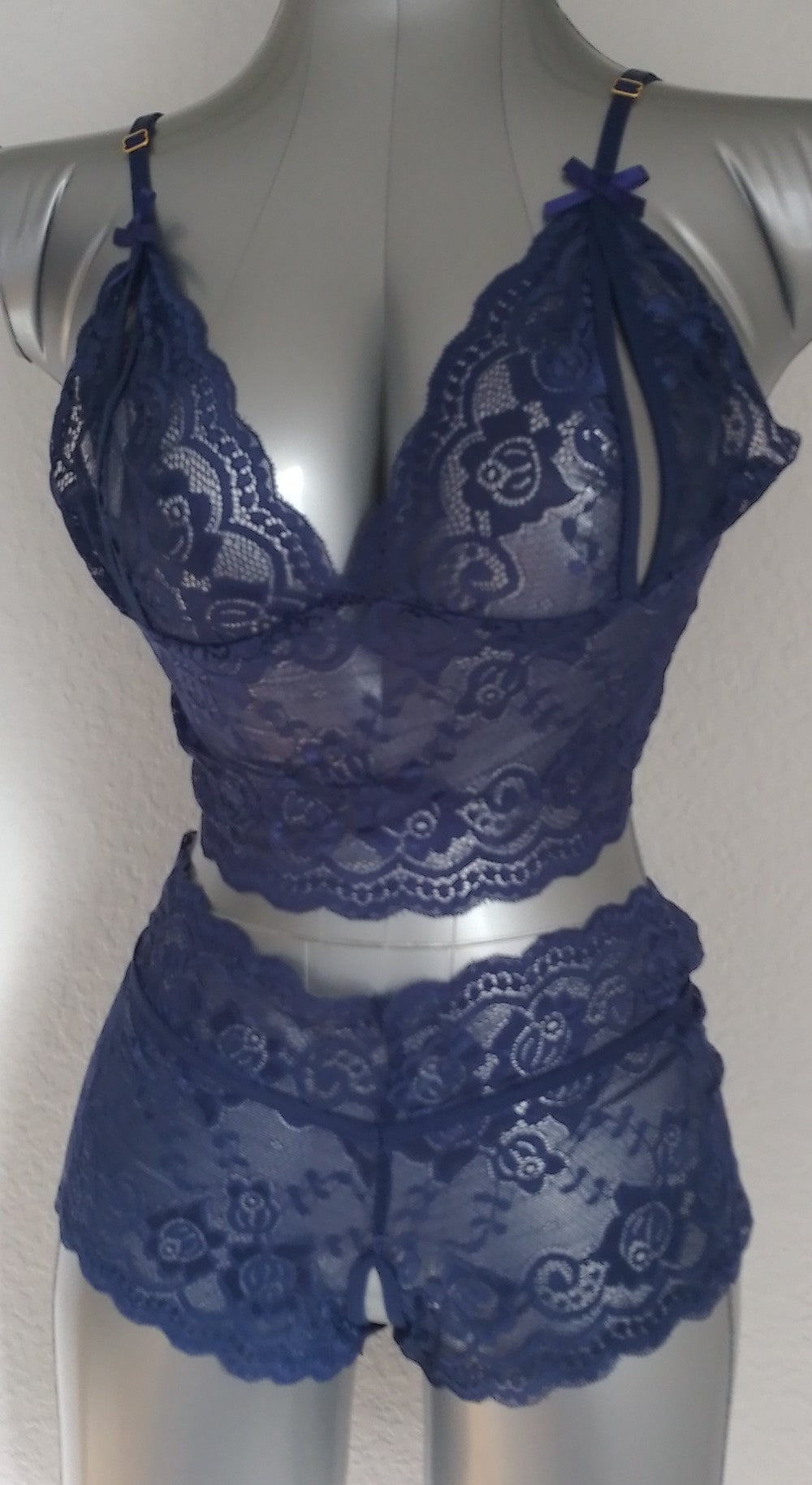Ensemble lingerie semi-transparente pour femme - Sous-vêtements féminins élégants - ESPALIC